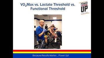 VO2Max vs. Lactate Threshold vs. Functional Threshold