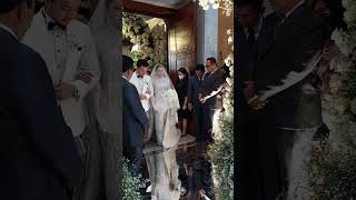 saat pengantin jesica mila dan yakop hasibuan memasuki gereja #fyp #tiktok