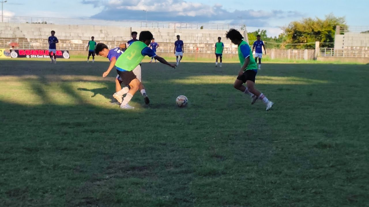 TIGRA FC (blue) Vs MEBO-B FC (Green): CSCFT-25 at Outdoor Stadium Pasighat