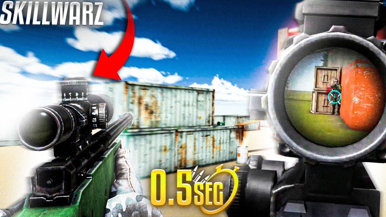 En este JUEGO el SNIPER es más RÁPIDO que ZULA! 😨 - Skillwarz