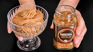 Just mix milk and instant coffee! Creamy, sweet dessert in 5 minutes! screenshot 4