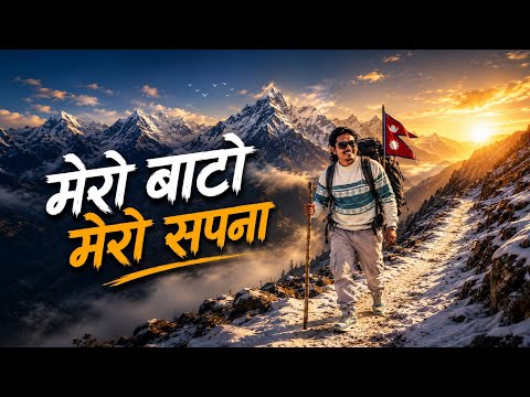 Nepali new rap song #mero #bato #mero #sapana  #youtuber #youtubvideo 