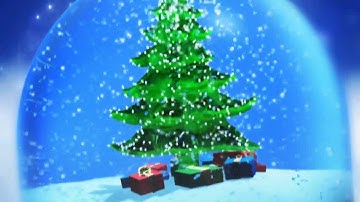 Footage Animation Snow Globe