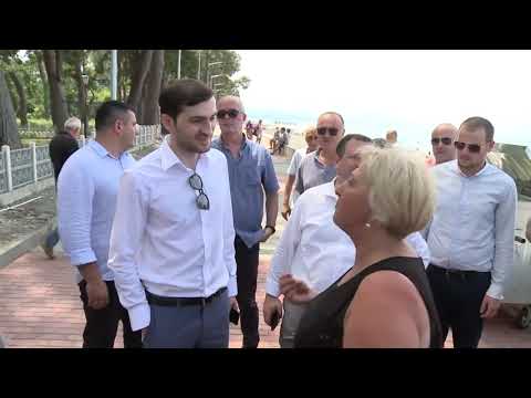 თორნიკე რიჟვაძე ქობულეთში ტურისტული სეზონის მიმდინარეობას გაეცნო