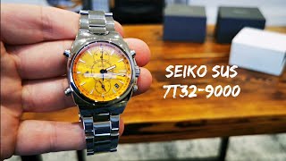 Seiko SUS 7T32-9000 Chronograph - YouTube