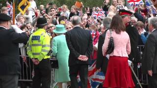 The Queen Visiting Corby 13th June 2012