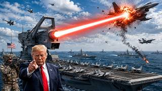 5 minutes ago! US Laser Weapons Stop 251 Russian Fighter Jets From Entering Ukrainian Airspace.