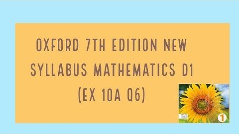 Basic Geometry Exercise 10 A Q6 NSM1 (D1)|Study Room