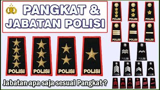 Pangkat dan Jabatan Polisi