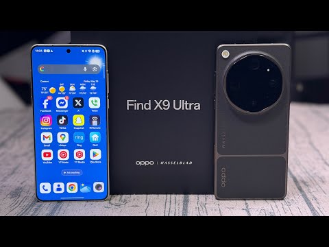 Oppo Find X9 Ultra Global Edition - Unboxing and First Impressions 