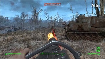 Fallout 4 - Minigun Sound Comparison