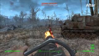 Fallout 4 - Minigun Sound Comparison
