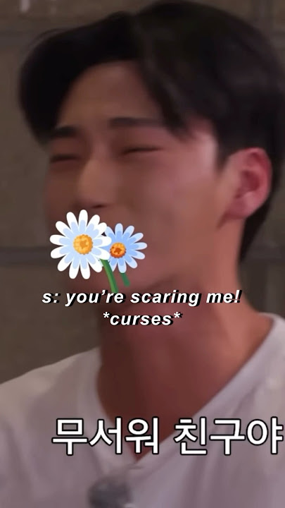 San and Jongho screaming, then San curses.😂 #kpop #ateez #san #choisan #jongho #choijongho #shorts