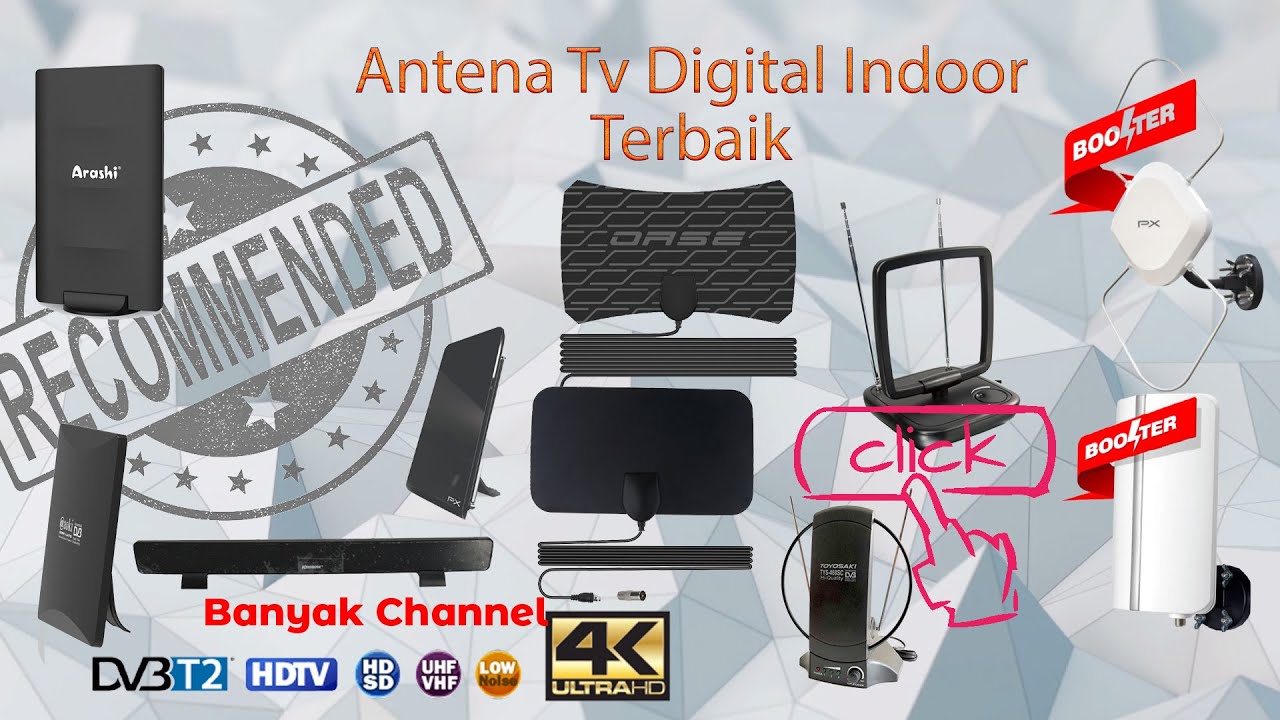 10 Rekomendasi antena tv digital indoor terbaik 2022 dan tips memilih