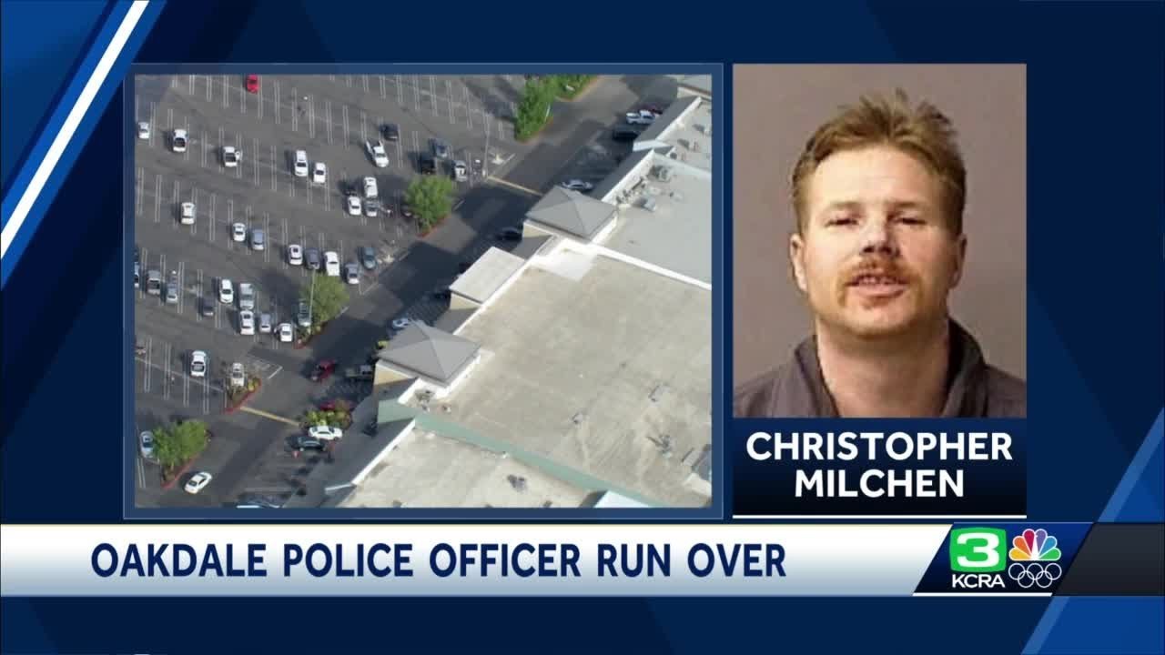 Authorities arrest man suspected of running over Oakdale police officer