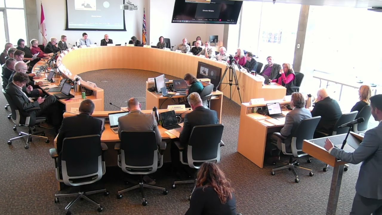 Jordan Reichert AAC addresses CRD Board of Directors on CRD Goose Management Service and Cull