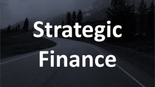 01: Strategic Finance -  Technology Innovations For Addressing Key Challenges