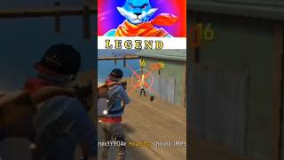 Legend Player in Free Fire 😈 Insane 1v4 Clutch | Pro Skills Show #shorts #viral 💕