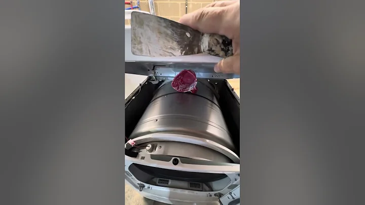 LG Dryer front panel disassembly DLG7201WE