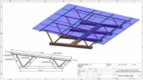 #Solar structure design how to solar structure design with ground foundation for solar energy#
