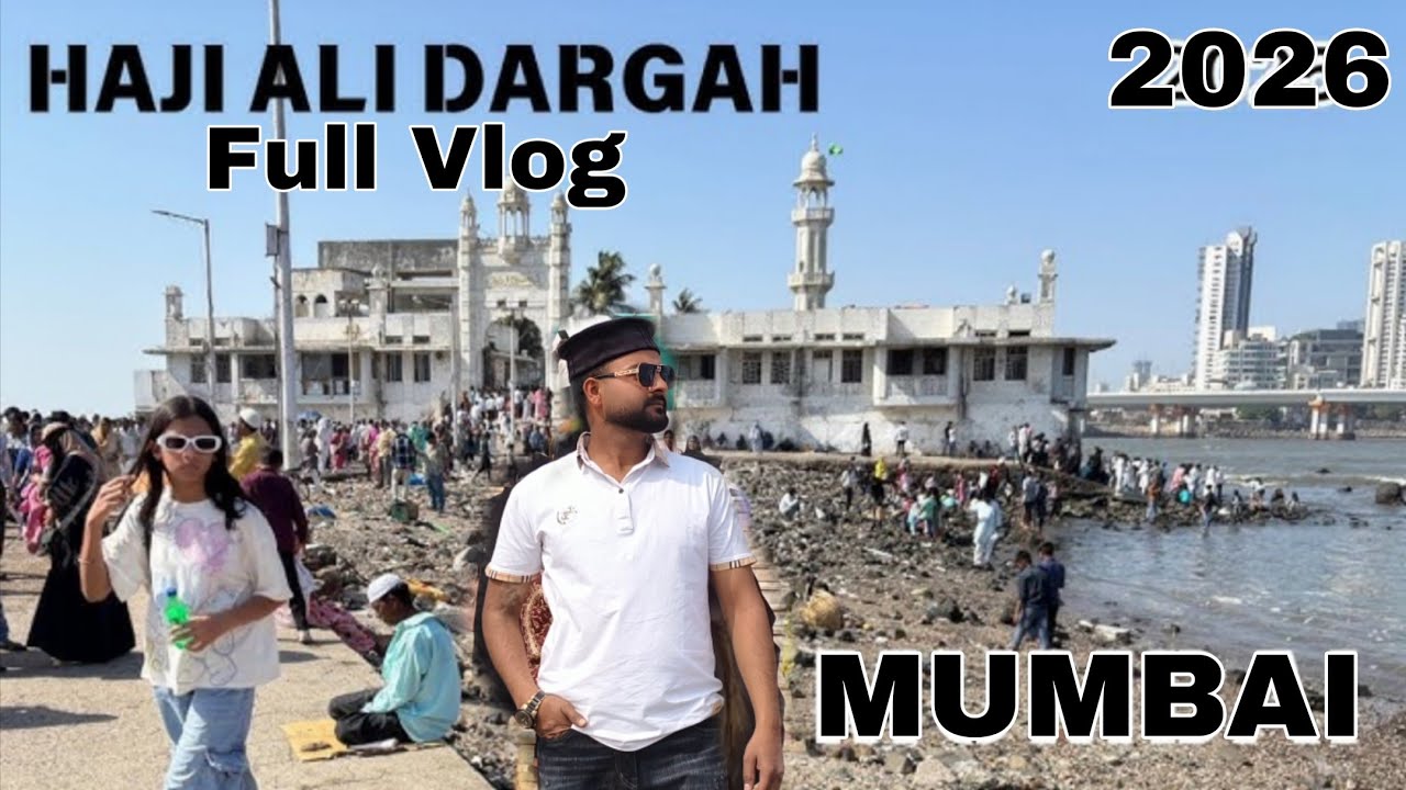 Haji Ali 🕌🌊 Mumbai📍Shahe Samundar | Kaafi Changes Hogai Hai😰 #haji ali​ #vlog  #vidio 