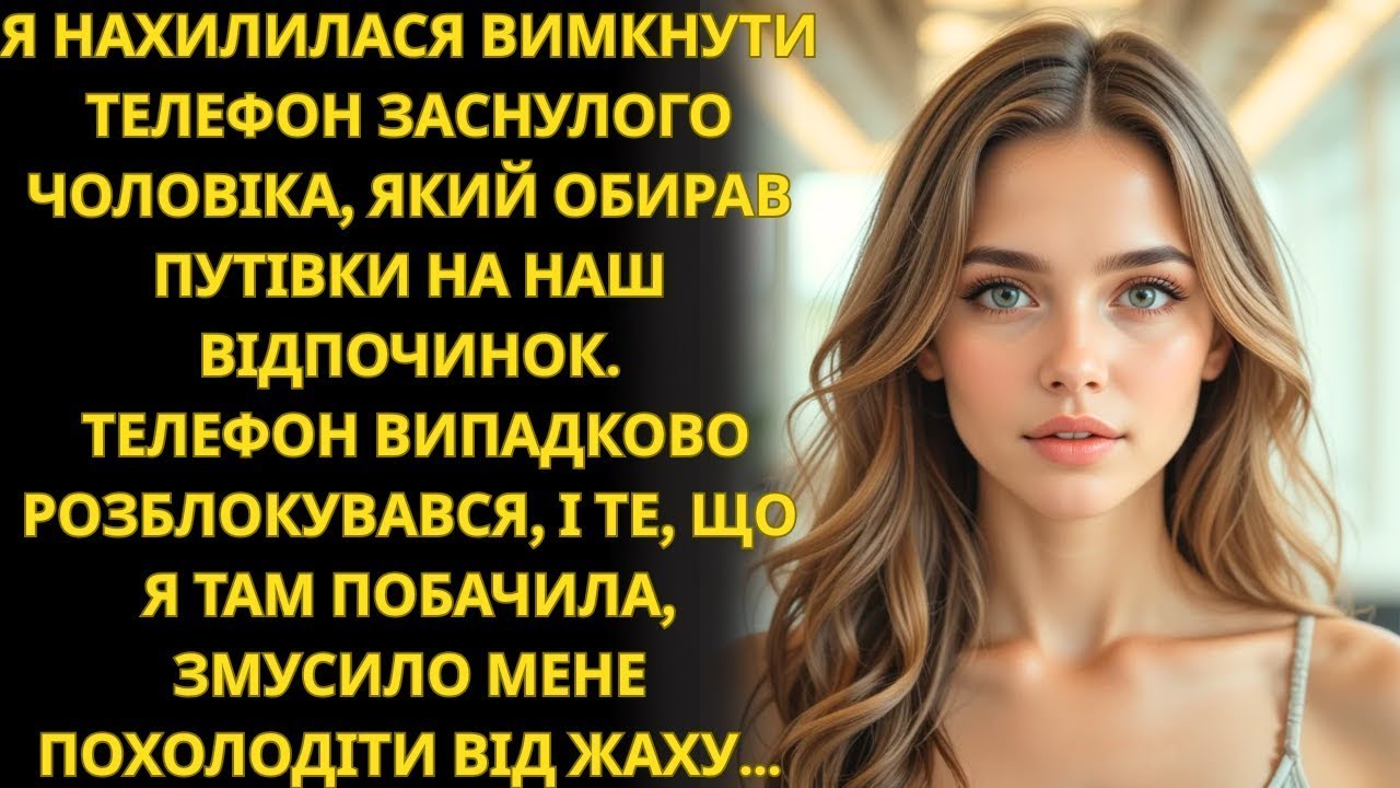 Телефон випав з його руки  Я нахилилася вимкнути екран і побачила відпустку на шістьох  Без мене