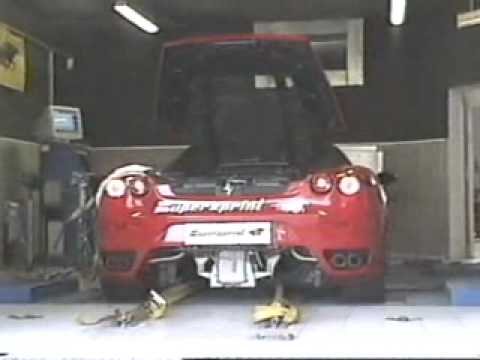 systems biology SUPERSPRINT FERRARI F430 Spider (video III)