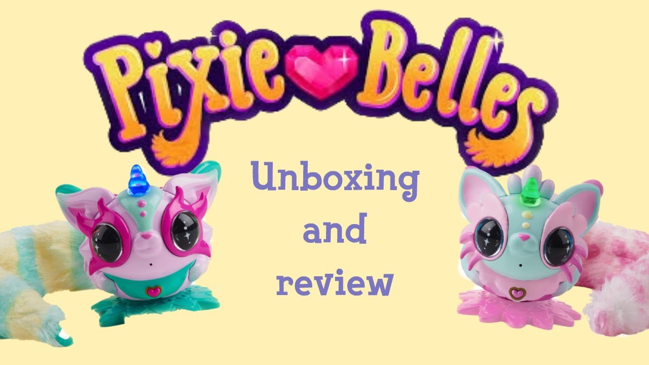 NEW PIXIE BELLES unboxing and review WowWee
