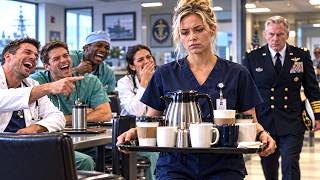 He Made the New Nurse Serve Coffee to Mock Her—Fatal Mistake! Admiral Arrived and Exposed the Truth.