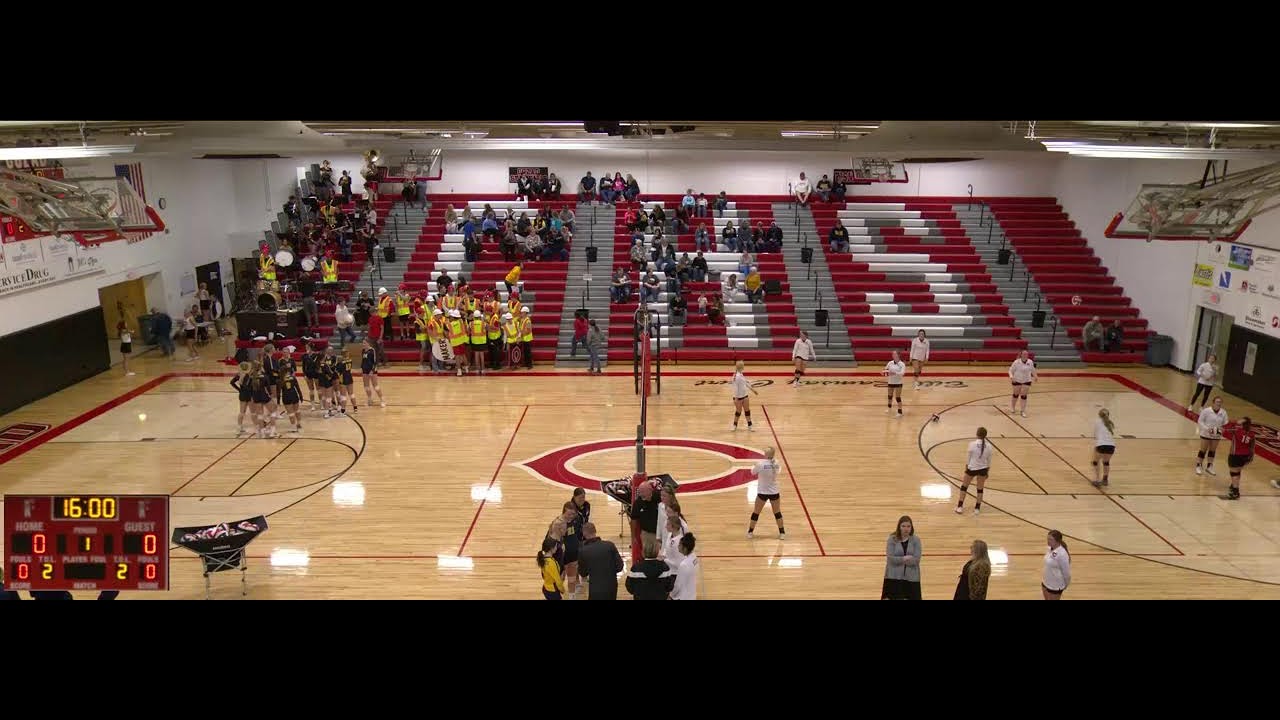 Cozad High School vs. Elm Creek High JV Womens' Volleyball YouTube