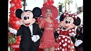 Katy Perry's Minnie Mouse Speech on Hollywood Walk of Fame