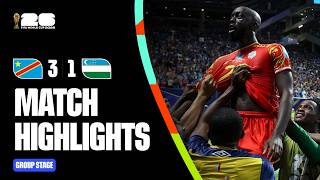 Highlights | Congo DR 3-1 Uzbekistan | FIFA World Cup 2026™