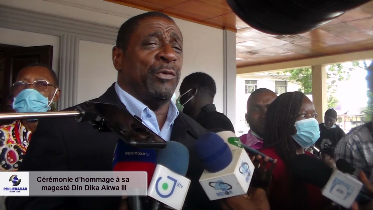 ⁣Cérémonie d'hommage à sa majesté Din Dika Akwa III