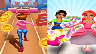 Subway Princess Runner vs Princess Run Game 2020 Gameplay. screenshot 1