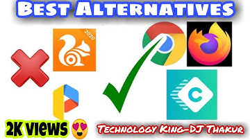 Best Alternatives of Parallel Space and UC browser||Alternatives of Chinese Apps