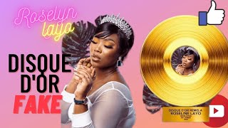 Roselyne layo premier disque d'or
