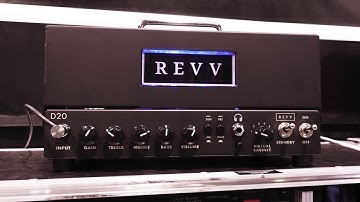 NAMM 2019 | REVV D20 | Lunchbox Amplifier with Built-in Torpedo CAB Speaker Simulation