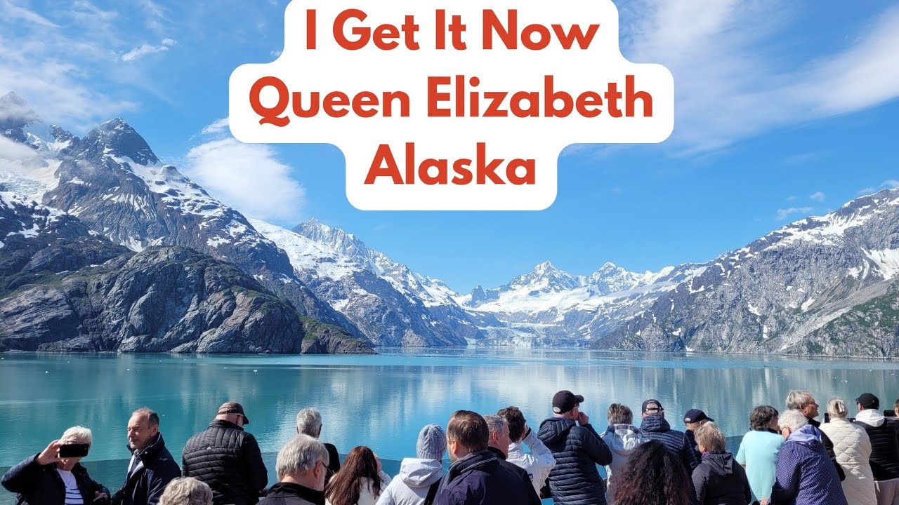 BEST ALASKA DAY!  All of Queen Elizabeth is the EXCURSION! Laundry Tips? Cunarder Burger