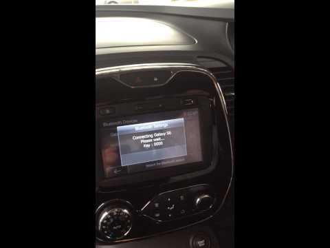 How to set up Renault Clio/Captur Bluetooth