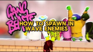 How to spawn in WAVE ENEMIES on Gang Beasts (IN-GAME MOD-MENU) screenshot 4