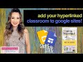Add your Virtual Classrooms to Google Sites