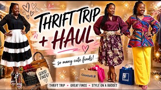 THIS THRIFT TRIP WAS DIFFERENT 😢•MAKING IT LOOK EXPENSIVE • THRIFT HAUL #vlog 