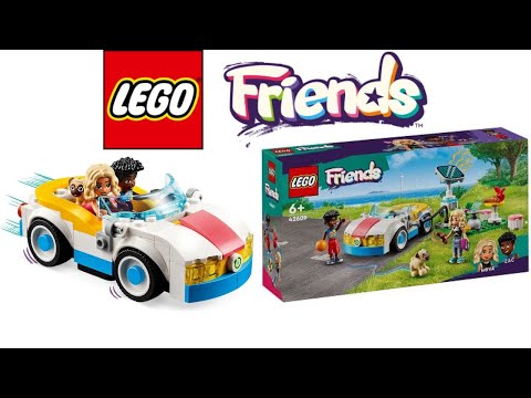 LEGO Friends 42609 Electric Car and Charger Speed Build - Mr bricksky