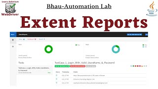 Master Extent Reports with Java: Setup, Create Tests, and Generate Reports Part 1 #bhauautomationlab