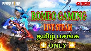 Romeo Gaming  is live steam tamil