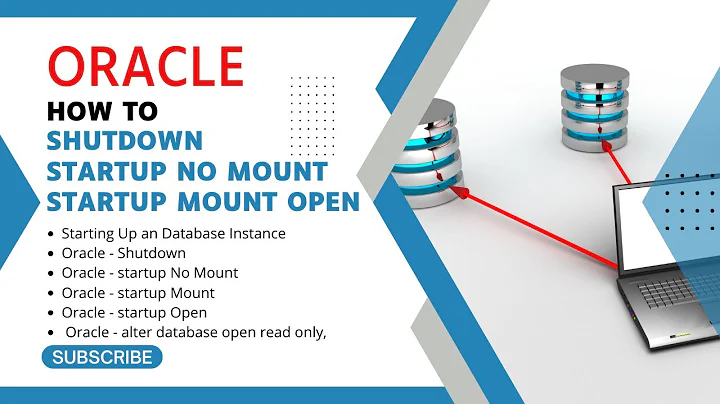 Oracle - Shutting Down the Database Instance | normal | Abort | immediate | transactional