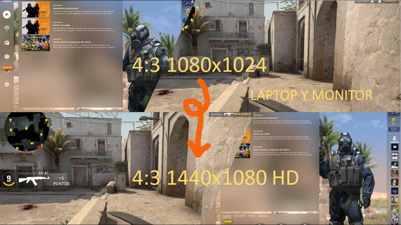 Como Crear Resoluci n Personalizada En CSGO 1440x1080 4 3 MONITOR como-crear-resoluci-n-personalizada-en-csgo-1440x1080-4-3-monitor