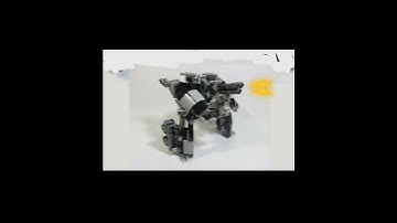 Lego TRANSFORMERS ROTF MixMaster transform into a Shotgun shooting