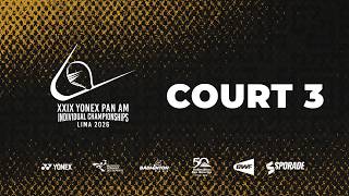 PAN AM 2026 | COURT 03 | DAY 01