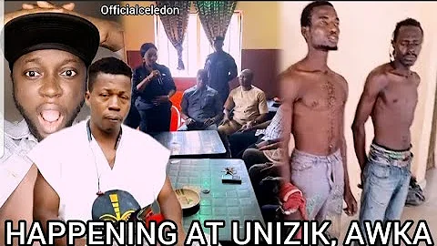 Protest at Unizik Awka and happenings at Ifitedunu and Enugu over Igbo Jah de4th.